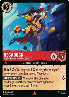 Negaduck - Public Enemy Number One 116/204/204