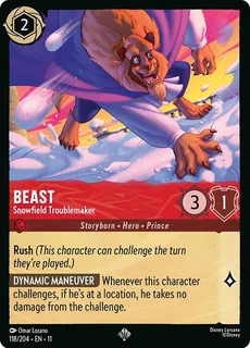 Beast - Snowfield Troublemaker 118/204/204