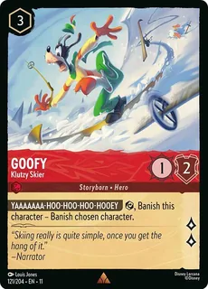 Goofy - Klutzy Skier 121/204/204