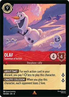 Olaf - Snowman of Action 122/204/204