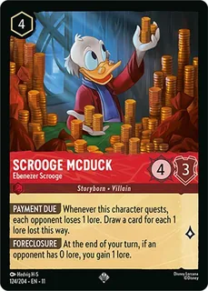 Scrooge McDuck - Ebenezer Scrooge 124/204/204