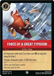 Force of a Great Typhoon 128/204/204
