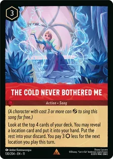The Cold Never Bothered Me 130/204/204