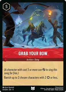 Grab Your Bow 131/204/204