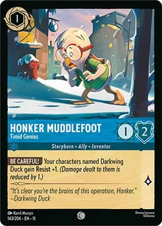 Honker Muddlefoot - Timid Genius 143/204/204