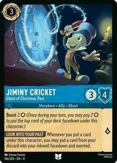 Jiminy Cricket - Ghost of Christmas Past 146/204/204