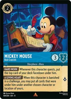 Mickey Mouse - Bob Cratchit 159/204/204