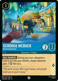 Scrooge McDuck - Miserly Ebenezer 160/204/204