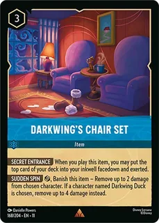 Darkwing's Chair Set 168/204/204