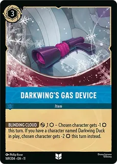 Darkwing's Gas Device 169/204/204