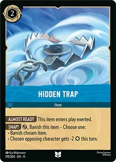 Hidden Trap 170/204/204
