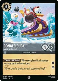 Donald Duck - Along for the Ride 178/204/204