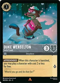 Duke Weaselton - Surly Crook 182/204/204