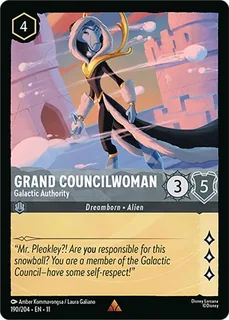 Grand Councilwoman - Galactic Authority 190/204/204