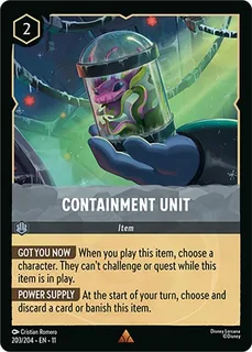 Containment Unit 203/204/204