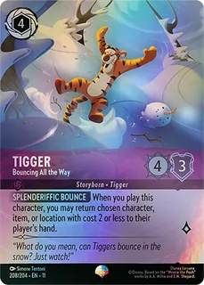 Tigger - Bouncing All the Way 208/204/204