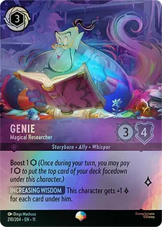 Genie - Magical Researcher 210/204/204