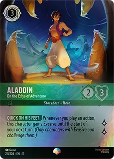 Aladdin - On the Edge of Adventure 211/204/204
