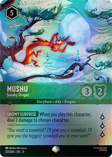 Mushu - Sneaky Dragon 212/204/204