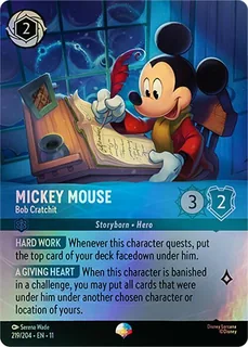 Mickey Mouse - Bob Cratchit 219/204/204
