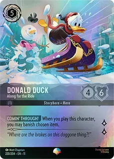 Donald Duck - Along for the Ride 220/204/204