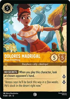 Dolores Madrigal - Hears Everything 9/204/204