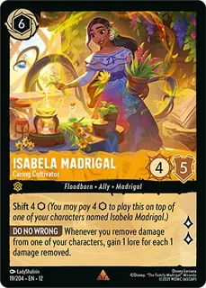 Isabela Madrigal - Caring Cultivator 19/204/204