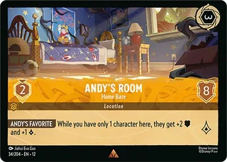 Andy's Room - Home Base 34/204/204