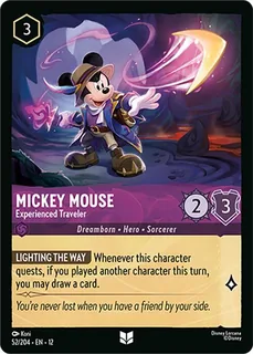 Mickey Mouse - Experienced Traveler 52/204/204