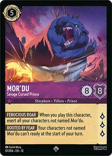 Mor'du - Savage Cursed Prince 57/204/204