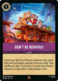 Don't Be Nervous 65/204/204