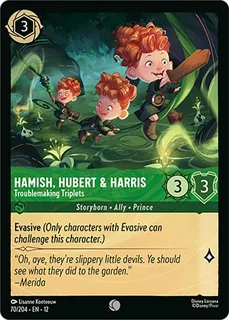 Hamish, Hubert & Harris - Troublemaking Triplets 70/204/204