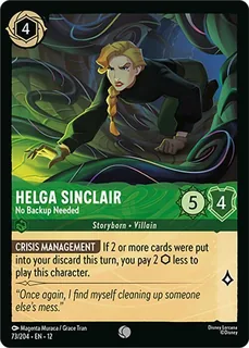 Helga Sinclair - No Backup Needed 73/204/204
