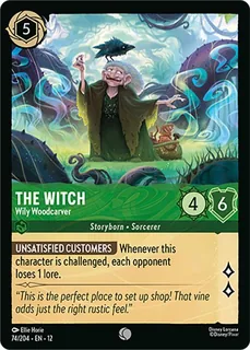 The Witch - Wily Woodcarver 74/204/204