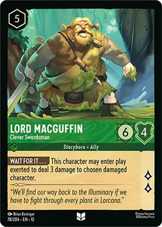 Lord MacGuffin - Clever Swordsman 78/204/204