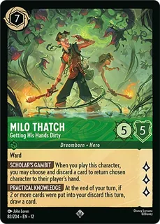 Milo Thatch - Getting His Hands Dirty 82/204/204
