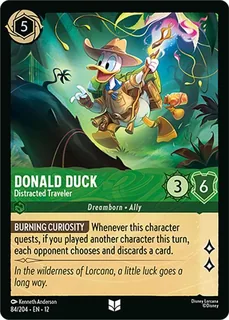 Donald Duck - Distracted Traveler 84/204/204