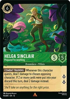 Helga Sinclair - Prepared for Anything 93/204/204