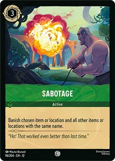 Sabotage 96/204/204
