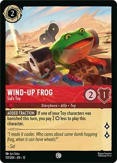 Wind-Up Frog - Sid's Toy 112/204/204