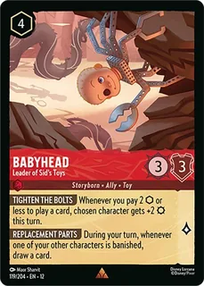 Babyhead - Leader of Sid's Toys 119/204/204