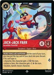 Jack-Jack Parr - Incredible Potential 121/204/204