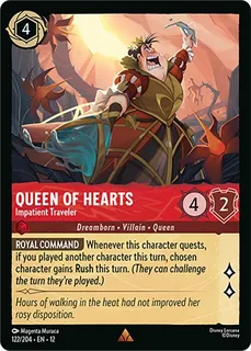 Queen of Hearts - Impatient Traveler 122/204/204