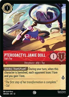 Pterodactyl Janie Doll - Sid's Toy 128/204/204