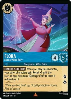 Flora - Strong-Willed Fairy 141/204/204