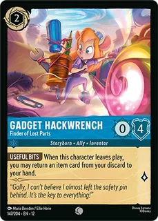 Gadget Hackwrench - Finder of Lost Parts 147/204/204