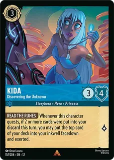 Kida - Discovering the Unknown 157/204/204