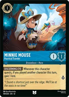 Minnie Mouse - Practical Traveler 159/204/204
