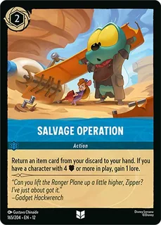 Salvage Operation 165/204/204