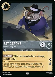 Rat Capone - Rodent Gangster 183/204/204